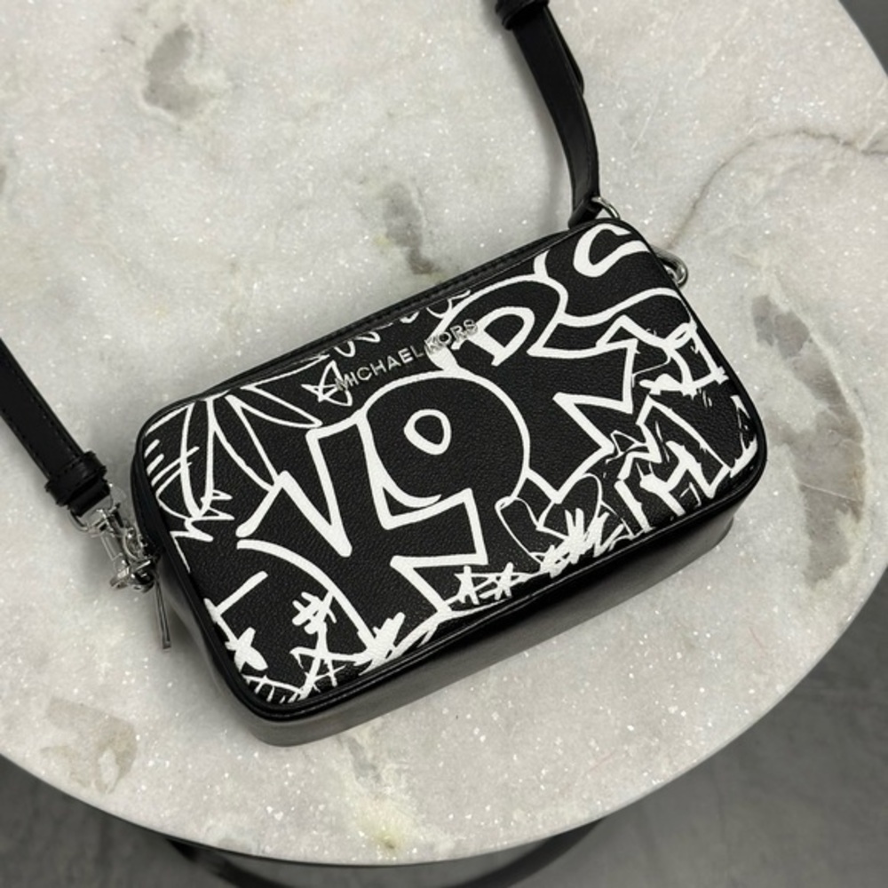NWT Michael Kors crossbody graffiti bag